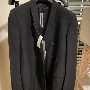 Rick Owens wrinkled blazer brand new luxury coat jacket 52
